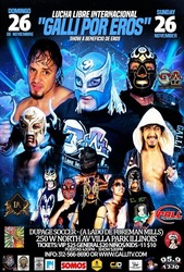 Galli Lucha Libre: Eros Benefit Show