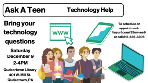 Ask A Teen Tech Help