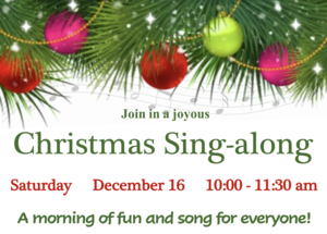 Christmas Sing-along