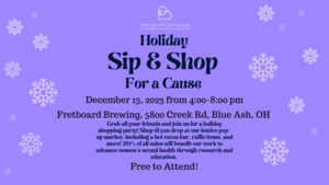Holiday Sip and Shop