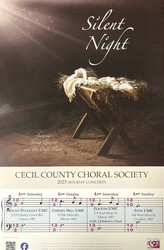 Cecilton Choral Society' Christmas Concert at Zion UMC in Cecilton, MD