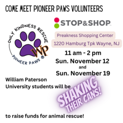 Pioneer Paws Fundraiser