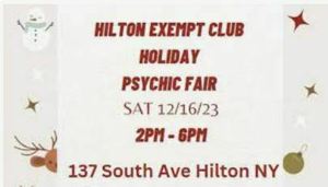 Hilton Exempt Holiday Psychic Fair