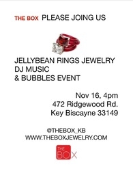Jellybean Rings Jewelry, DJ Music & Bubbles event