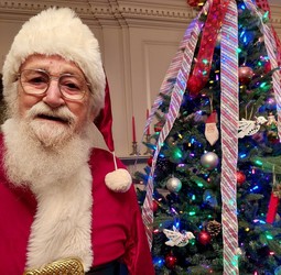 Santa at the Seymour Historical Society Museum