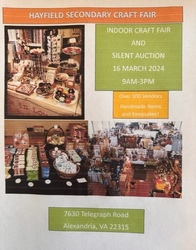 Hayfield Secondary School Class of 2024 Craft Fair and Silent Auction