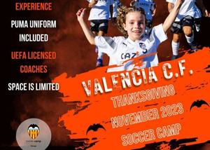 Valencia CF Thanksgiving Soccer Camp