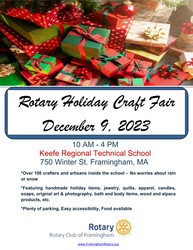 Rotary Holiday Craft Fair