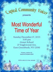 Most Wonderful Time of Year Choral Concert