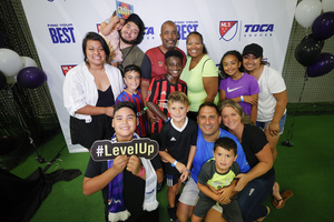 MLS and TOCA Soccer, Official Soccer Training Partner, Host Kickoff Party
