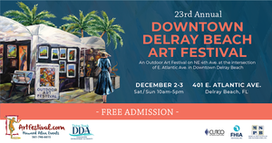 23rd Annual Downtown Delray Beach Art Festival on 4th