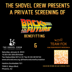 The Shovel Crew Presents One Day Only, Back to the Future Screening at Harkins Scottsdale/101