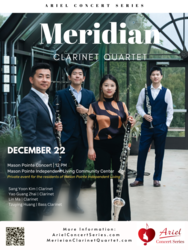 Meridian Clarient Quartet​ Performs