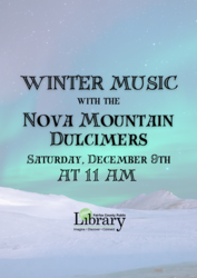 Winter Music with the NOVA Mountain Dulcimers