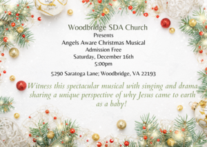 Angels Aware Christmas Musical -FREE - Saturday, December 16th at 5pm