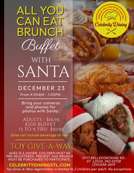 Brunch with Santa All-You-Can-Eat Buffet & Toy Give-A-Way