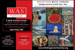 Wellington Art Society Announces New Exhibitions  “Joyful” and “Thankful”