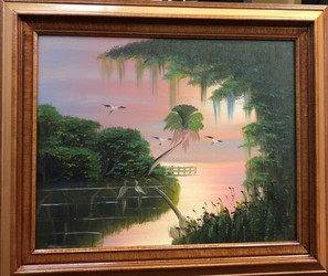 Florida Highwayman Al Black Art Class at Paint the Town Citrus