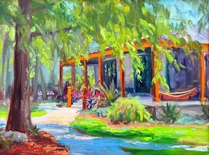 "Painting in Paradise" Art Exhibition Opening