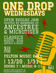 ONE DROP WEDNESDAYS HOSTED BY ANCESTREE