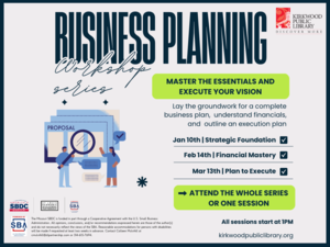 Business Planning Workshop Series: Master the Essentials and Execute Your Vision Part 1
