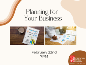 Planning for Your Business