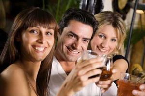 Singles Mingle in the EBC Lounge