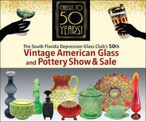 Vintage American Glass and Pottery Show & Sale