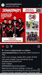 Pre-New Year’s Eve Bash with SERREBREM Family Band