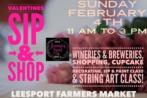 Valentines Sip & Shop