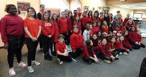 Horbelt Intermediate School Carolers Brought Holiday Cheer to the OCL Barnegat Branch