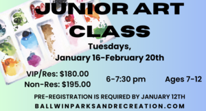 Junior Art Class