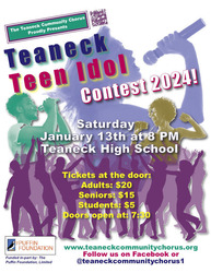 Teaneck Teen Idol Contest 2024!