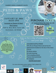 'Pedis & Paws Fundraiser' at Pampr'd Soul Nail Salon