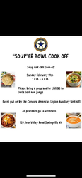 Soup’er bowl cook off