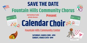 Fountain Hills Community Chorus 2024 Spring Registration