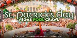 St Patrick’s Day Las Vegas Pool Crawl