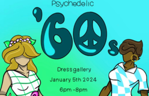 "Psychedelic 60's"-Costume Gallery FREE Art Reception