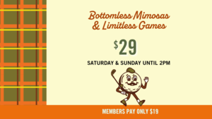 Bottomless Mimosas & Limitless Games at Tipsy Putt East Bay