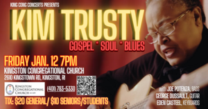 King Cong Concerts presents KIM TRUSTY and Friends in concert, Friday Jan. 12 at 7pm