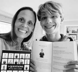 Local Author Signing Event 5 Questions Book meet Lynn Wisniewski and her son Wayne McEnany