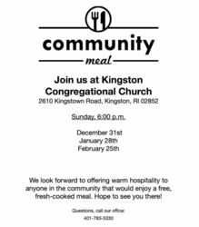 Community Dinner