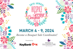 Hospice Spring Bouquet Sale Coordinator
