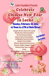 Celebrate Chinse New Year in Locke