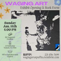 "Waging Art" Exhibition Opening and Book Event
