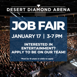 Desert Diamond Arena Job Fair