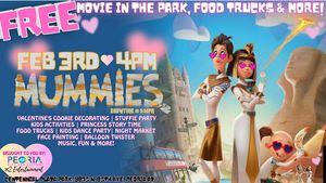 FREE Peoria Outdoor Movie, Valentine's PreParty, Food Trucks and More! Sat Feb 3rd