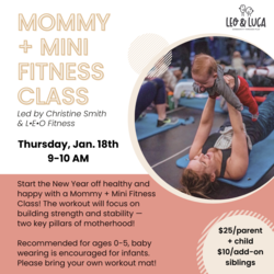 Mommy + Mini Fitness Class