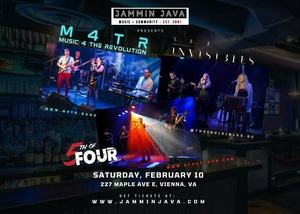 M4TR, 5th of Four, The Invisibles at Jammin Java