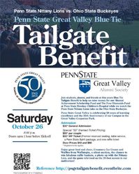 Blue Tie Tailgate Benefit